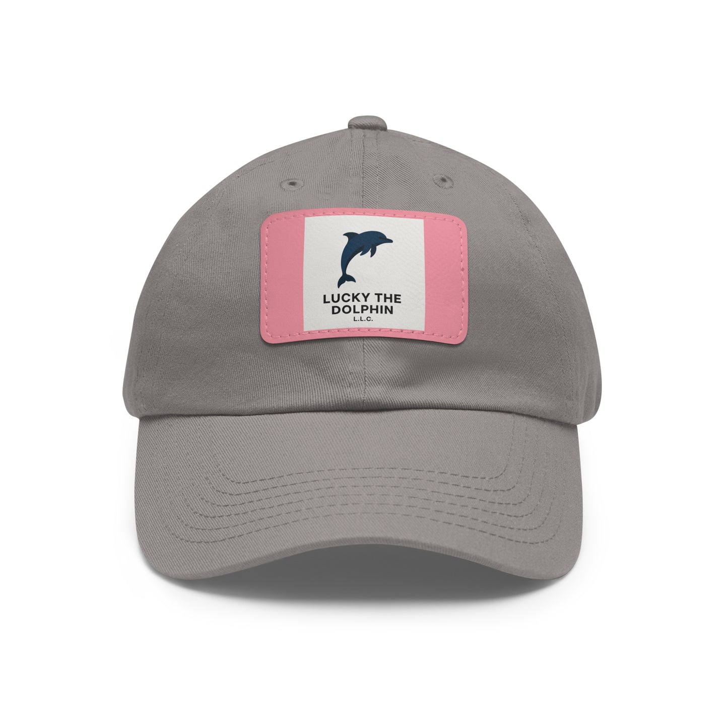 Lucky the Dolphin LLC Signature Logo Hat – Classic Comfort, Bold Style