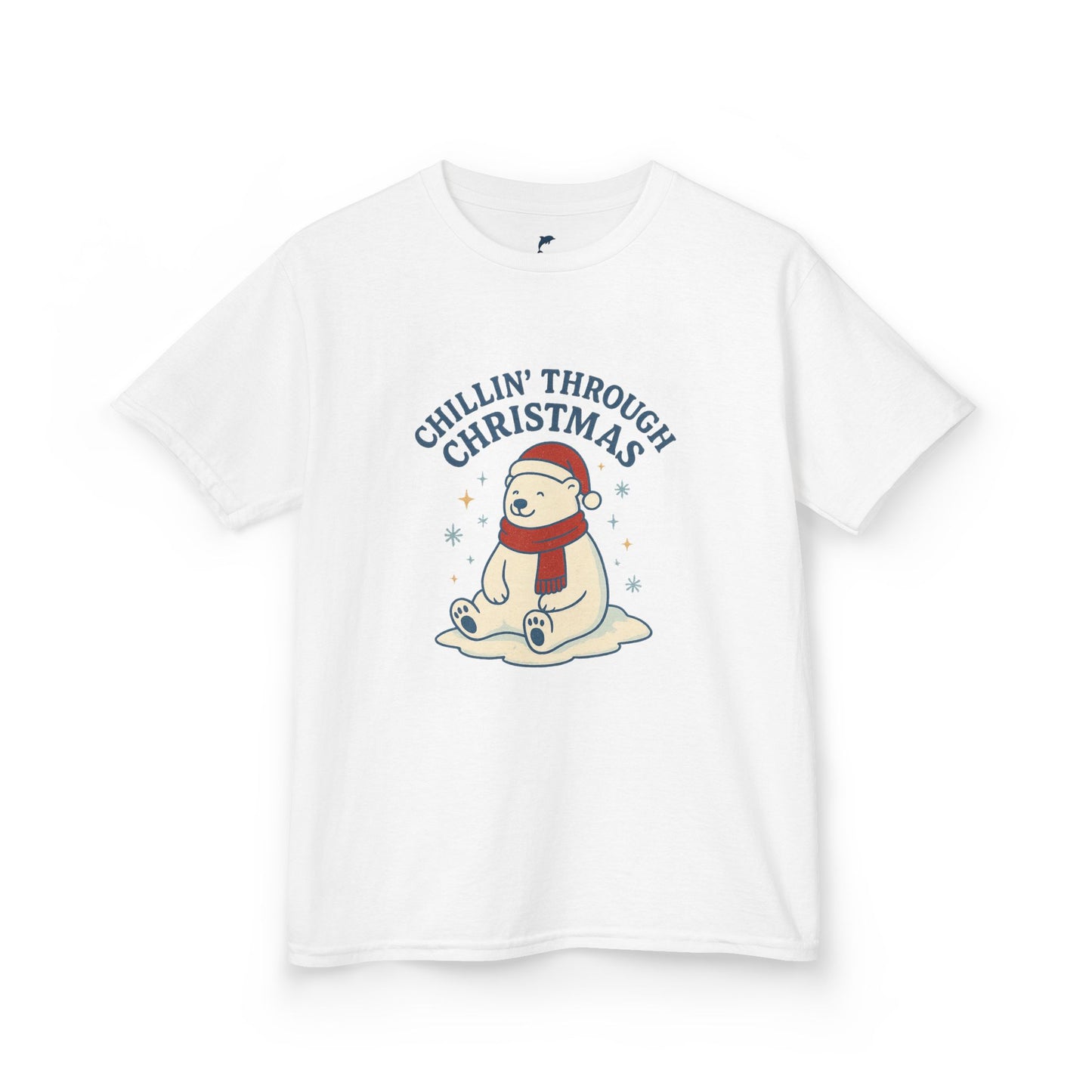 Chillin’ Through Christmas Polar Bear Kids Tee