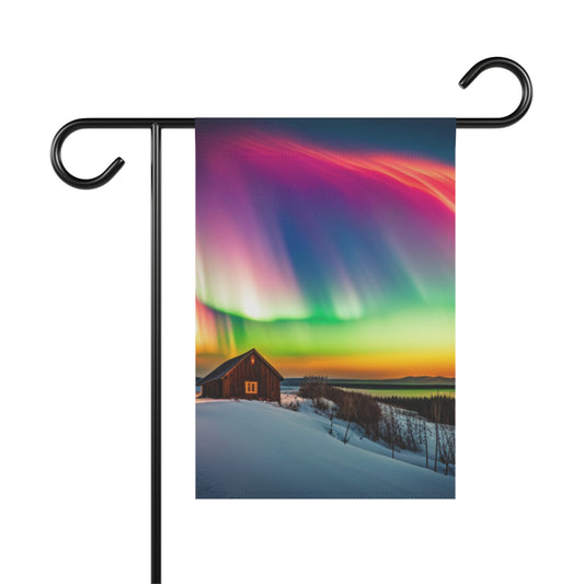 Garden & House Banner (Northern Lights)