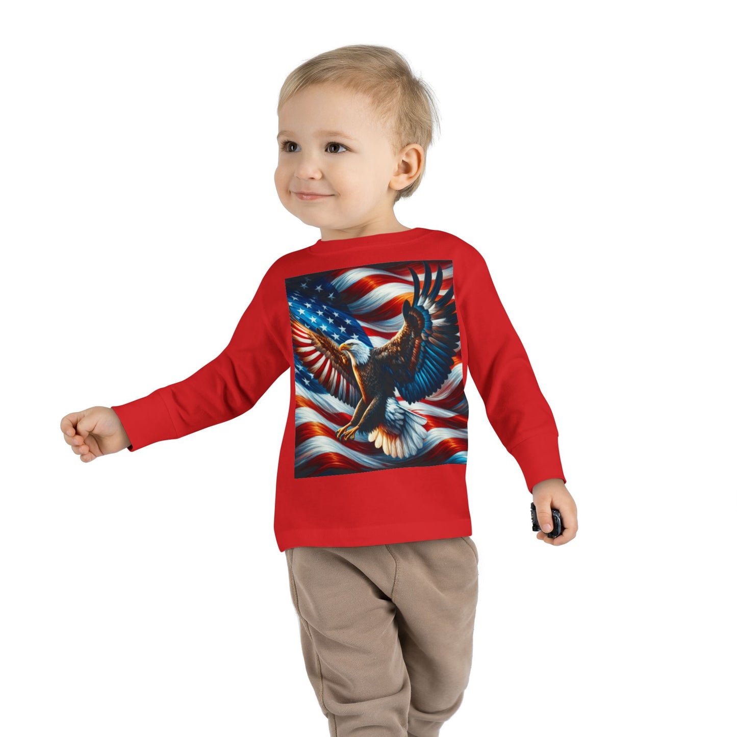 Toddler Long Sleeve Tee (Eagle)