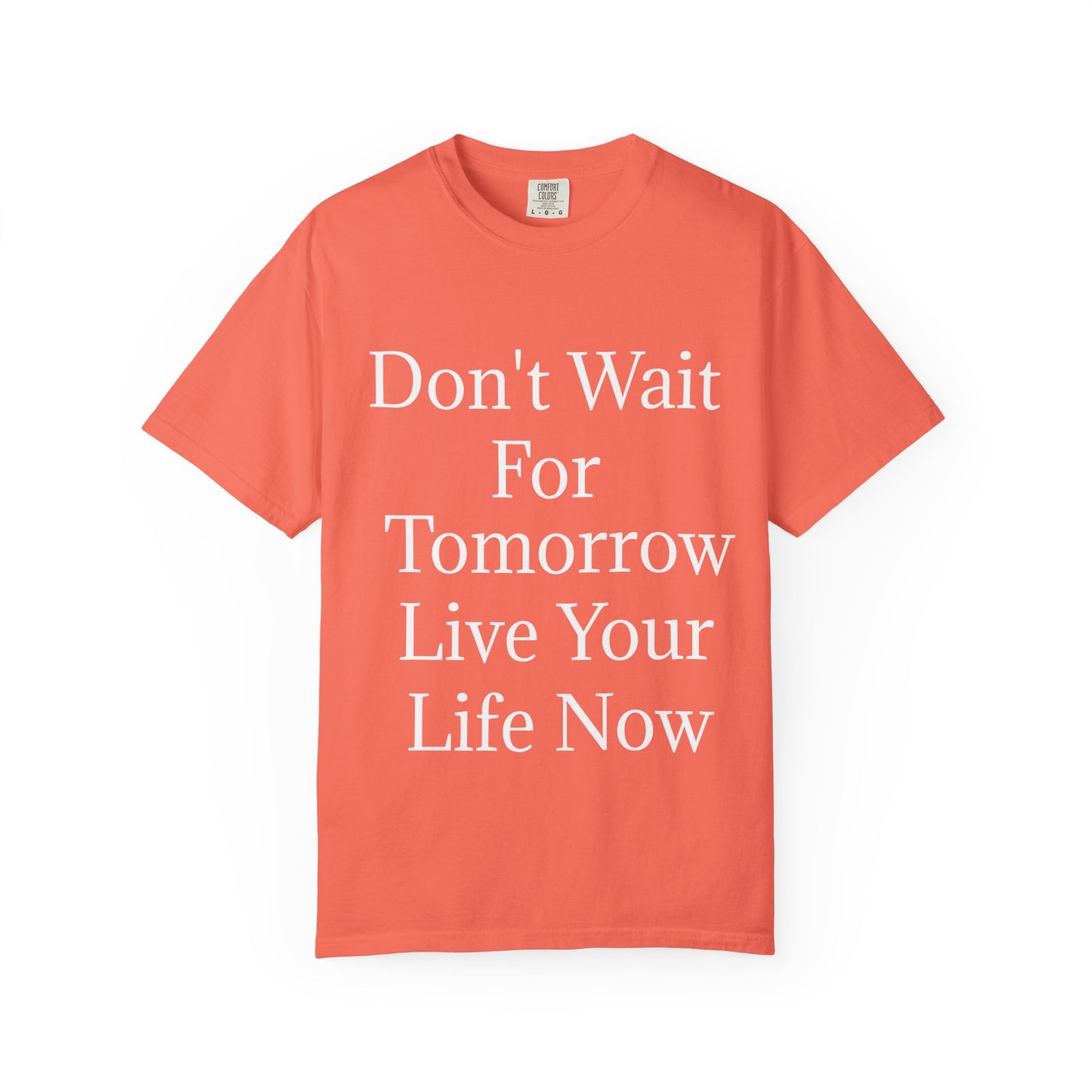 Unisex Garment-Dyed T-shirt (Don't Wait)