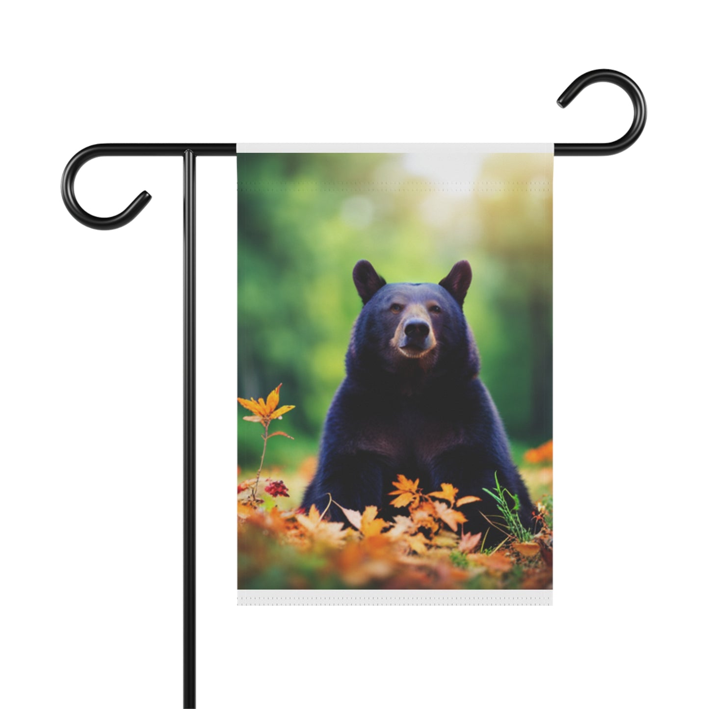 Garden & House Banner (Black Bear)