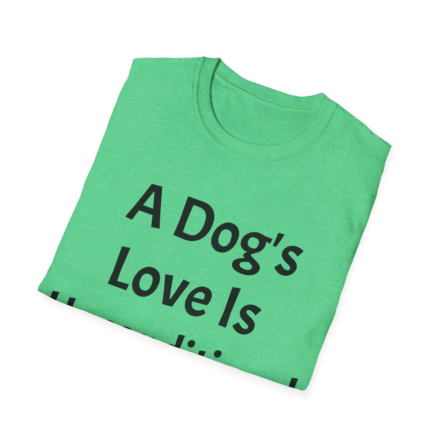 Unisex Softstyle T-Shirt (Dog's Love)