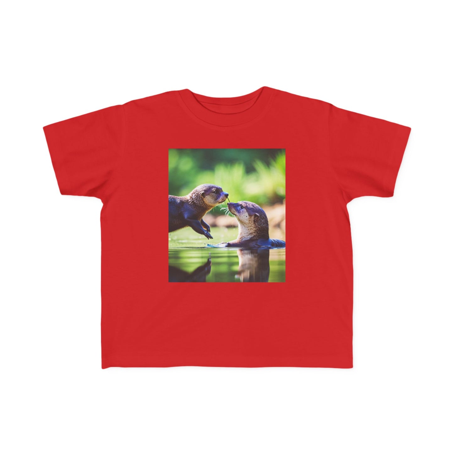 Toddler's Fine Jersey Tee (Otter)