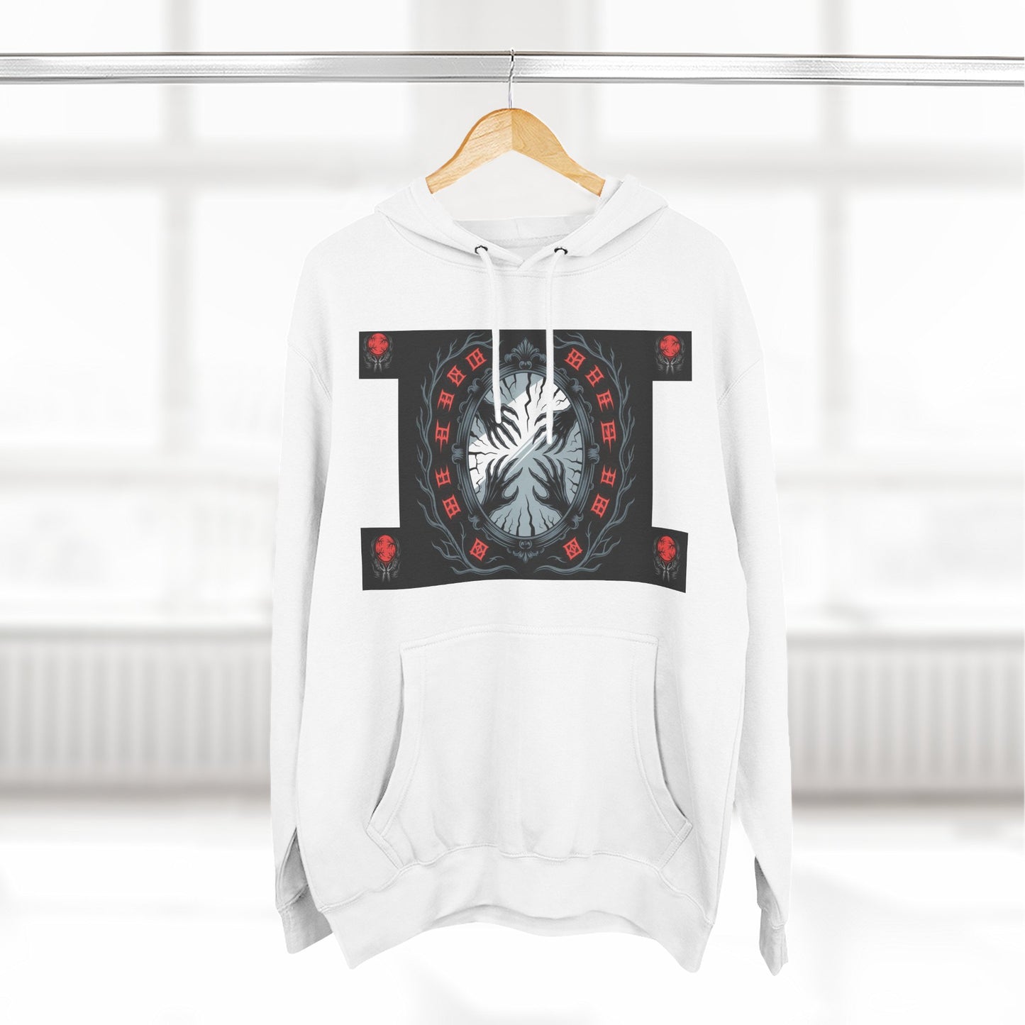 Bloodmoon Haunt — Horror Poem Hoodie