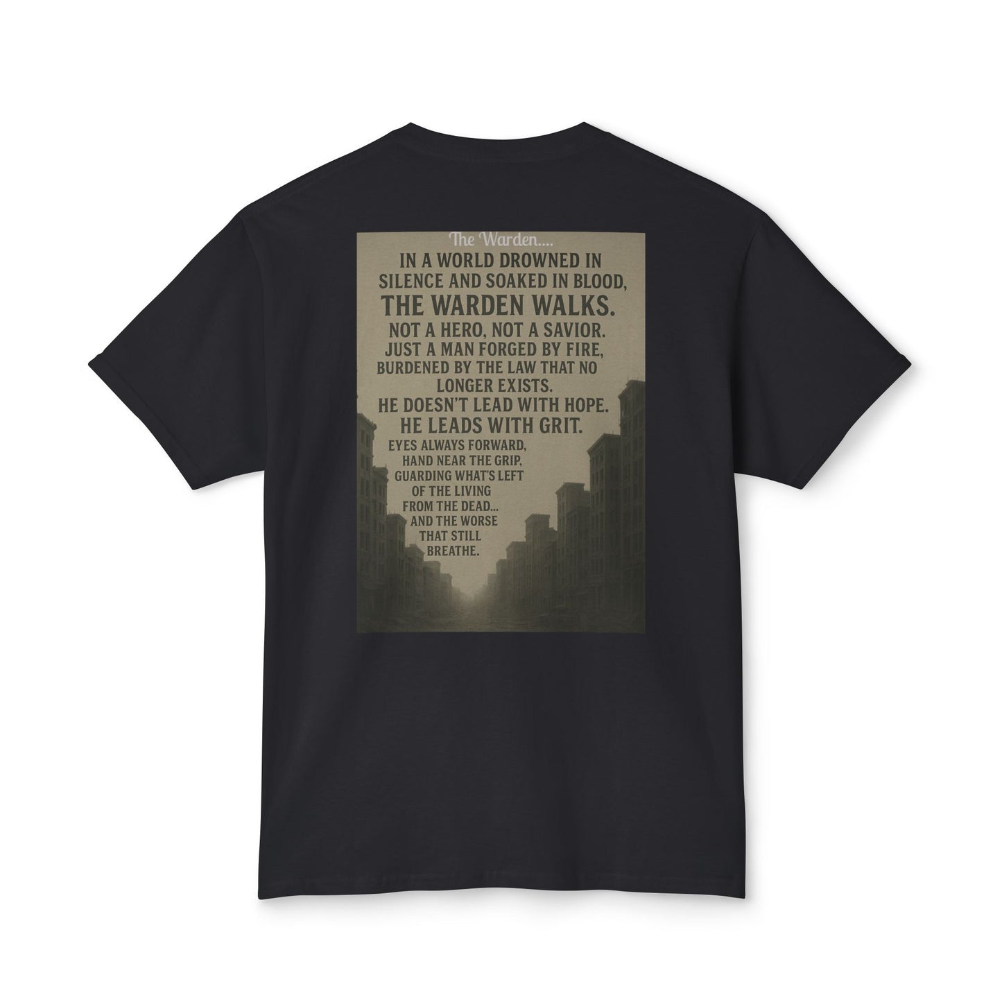 Lone Warden – Code of the New World Tee