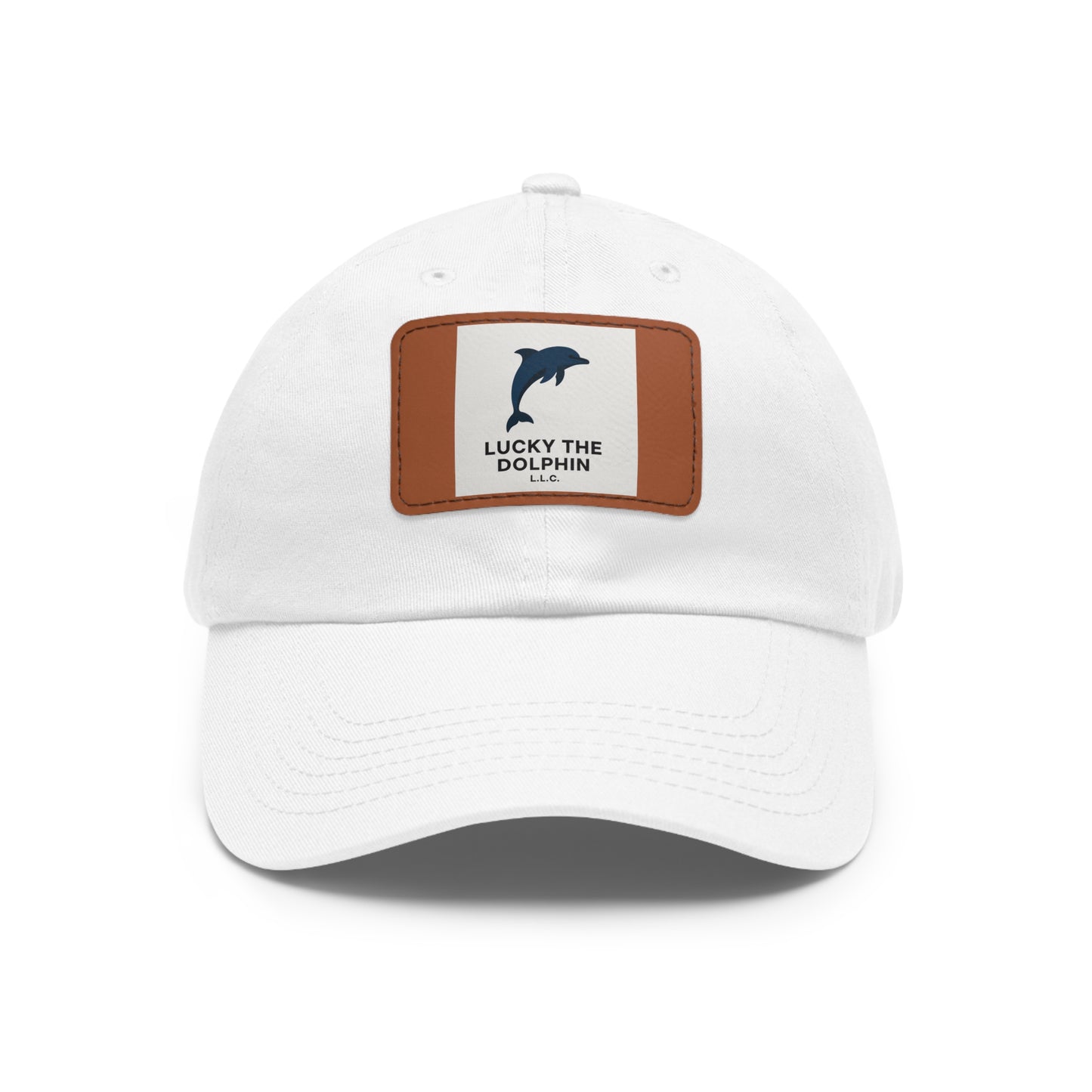 Lucky the Dolphin LLC Signature Logo Hat – Classic Comfort, Bold Style