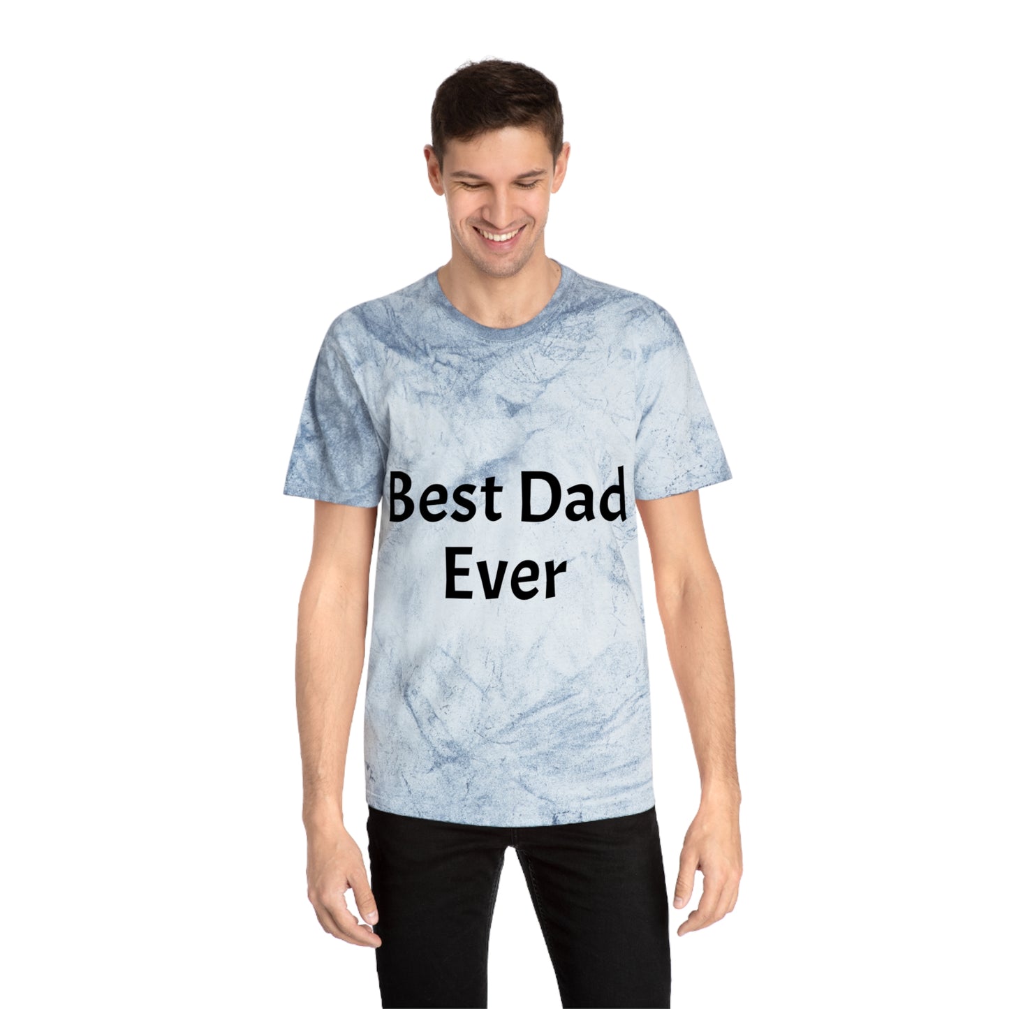 Unisex Color Blast T-Shirt (Best Dad)