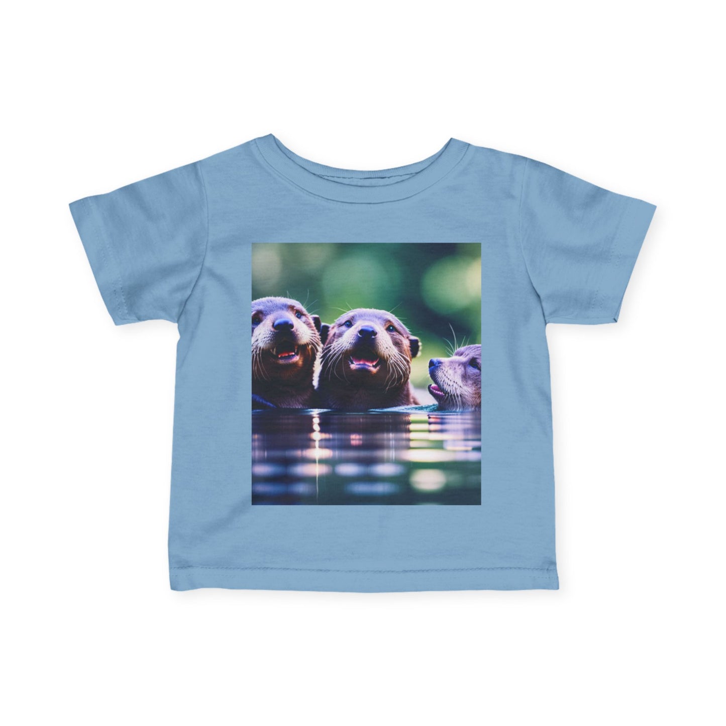Infant Fine Jersey Tee (Otters)