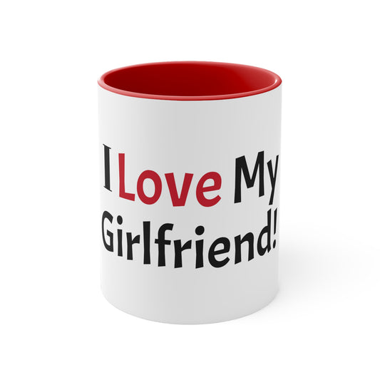Accent Coffee Mug, 11oz (Girlfriend)
