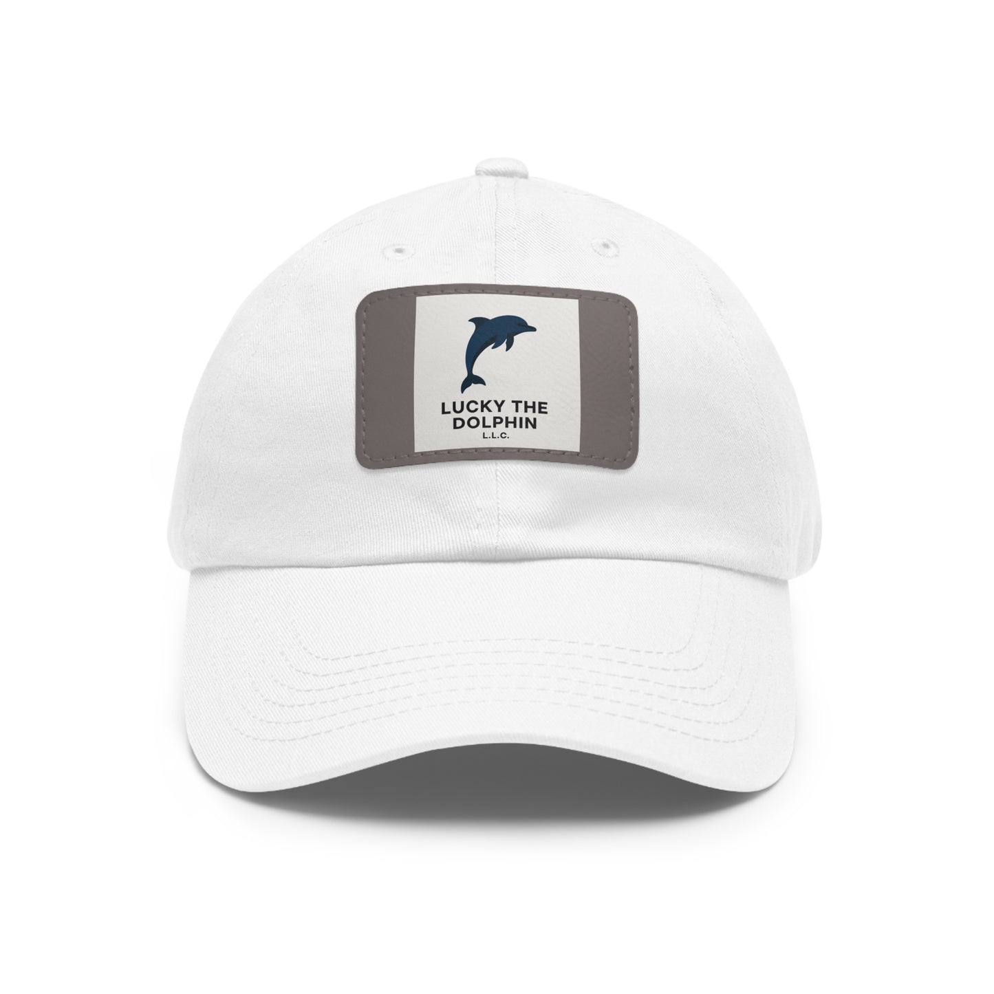 Lucky the Dolphin LLC Signature Logo Hat – Classic Comfort, Bold Style