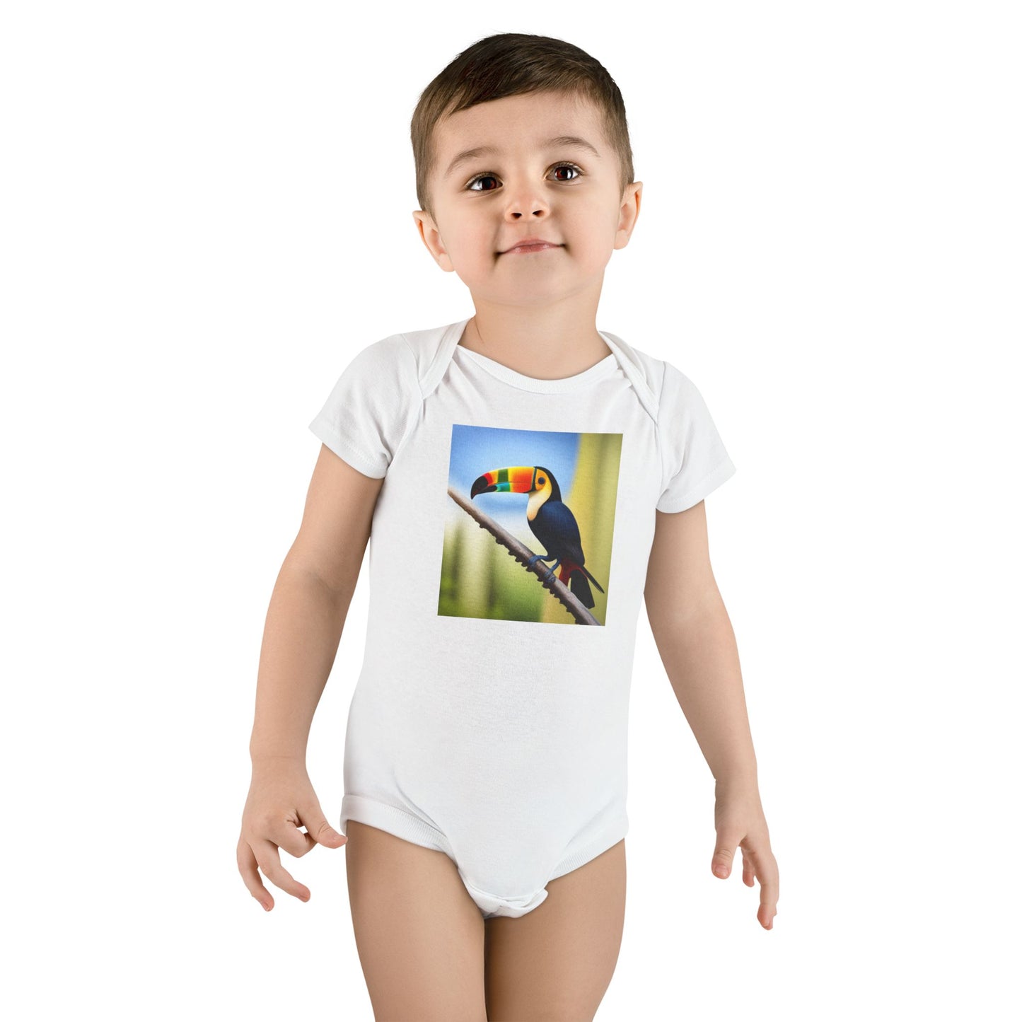 Baby Short Sleeve Onesie® (Toucan)