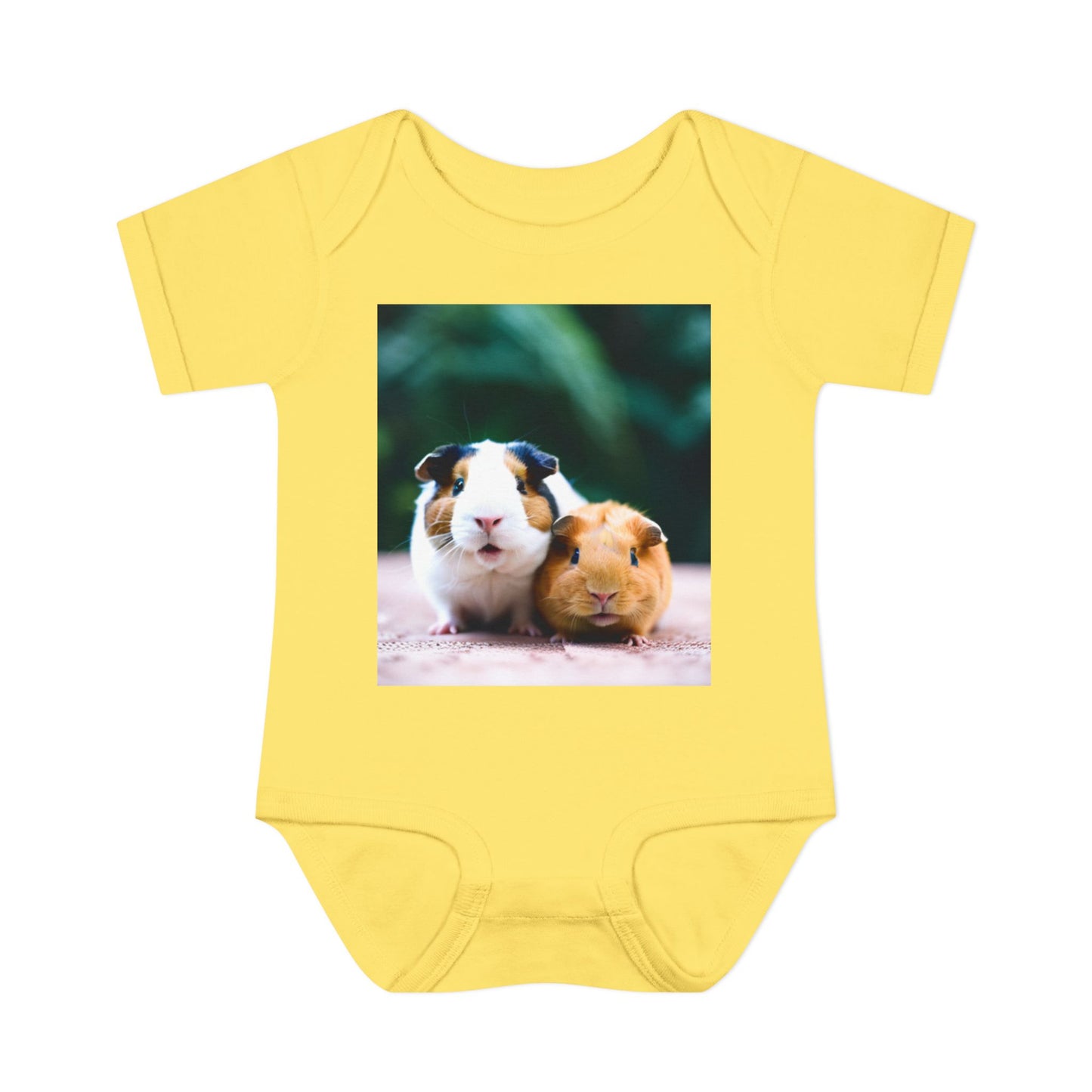 Infant Baby Rib Bodysuit (Guinea Pigs)