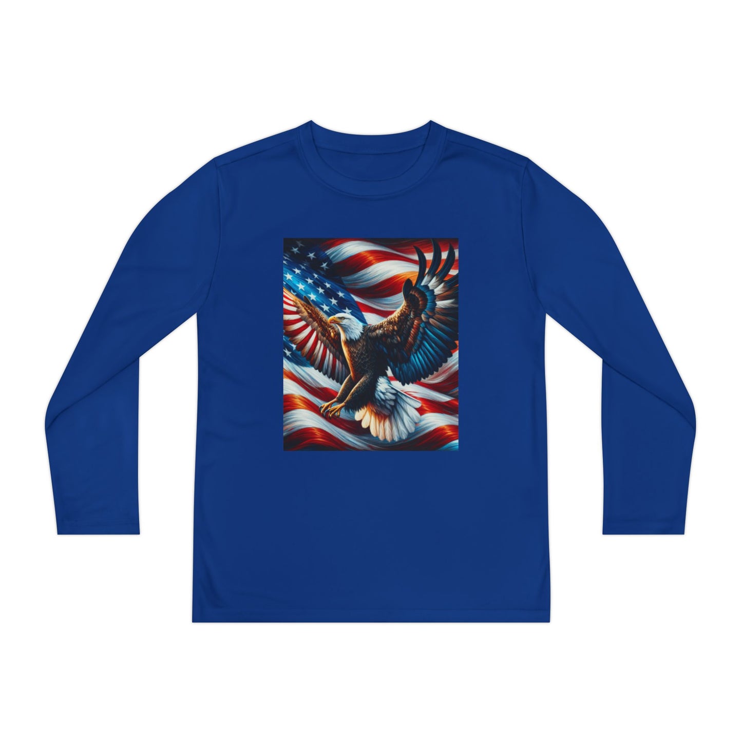 Youth Long Sleeve Competitor Tee (Eagle)