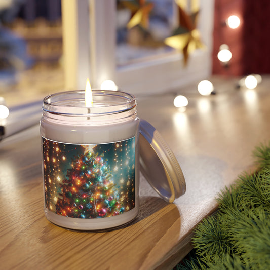 Scented Candles, 9oz (Tree w/Lights)