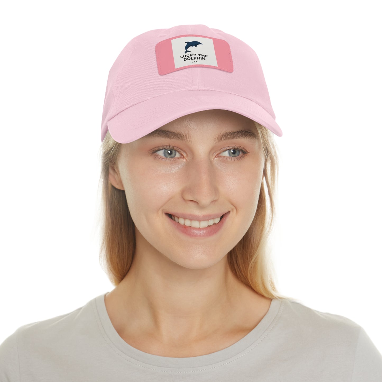 Lucky the Dolphin LLC Signature Logo Hat – Classic Comfort, Bold Style