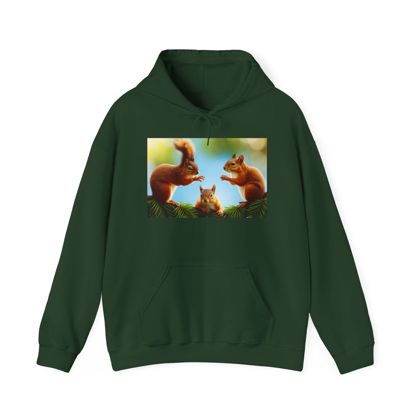 Unisex Heavy Blend™ Hooded Sweatshirt (Squirrels)