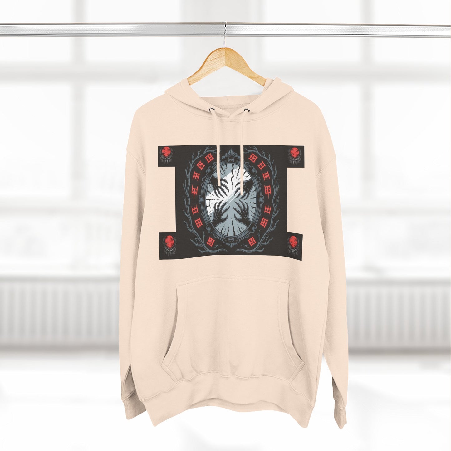 Bloodmoon Haunt — Horror Poem Hoodie