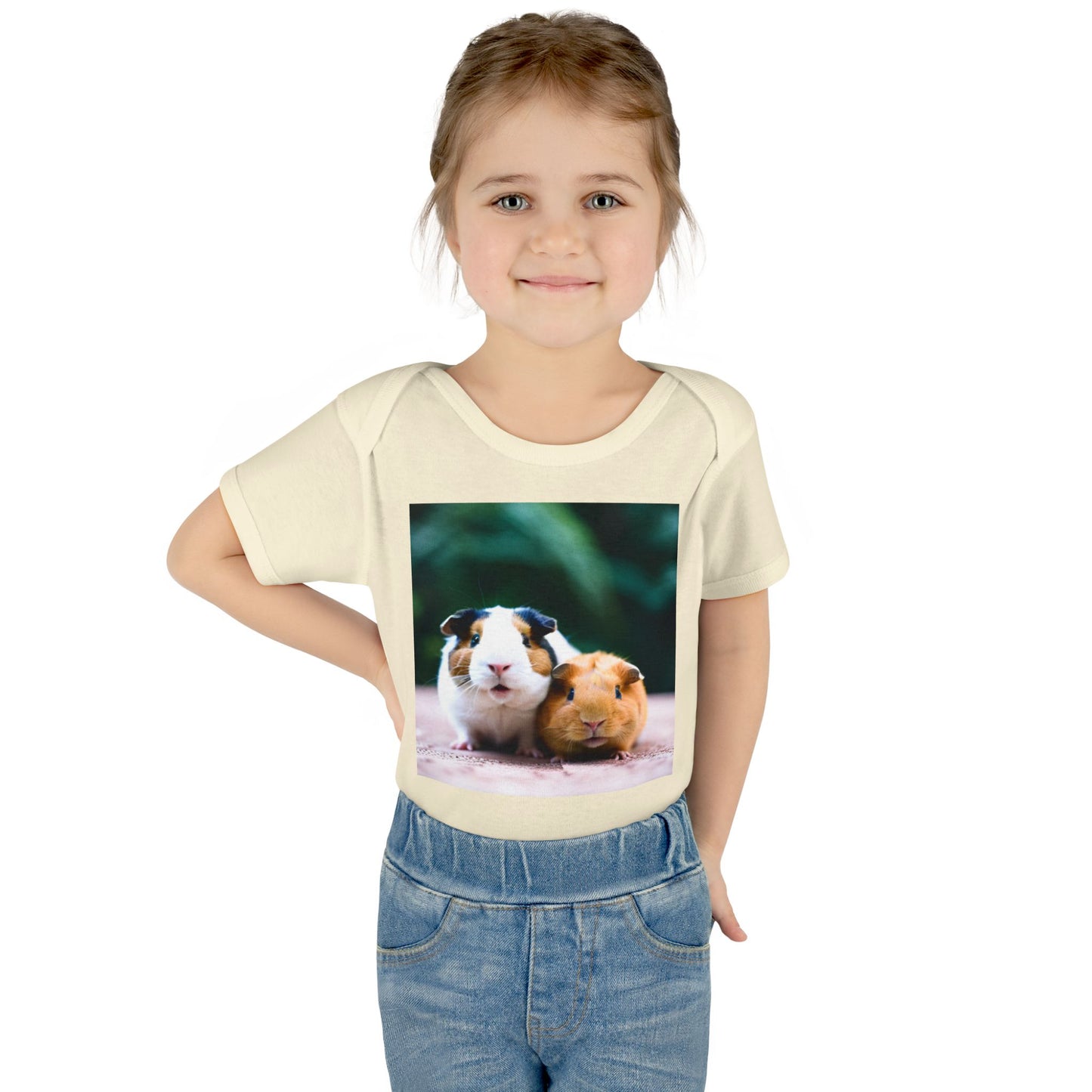 Infant Baby Rib Bodysuit (Guinea Pigs)