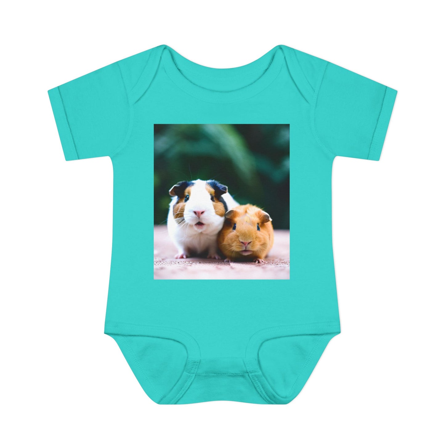 Infant Baby Rib Bodysuit (Guinea Pigs)
