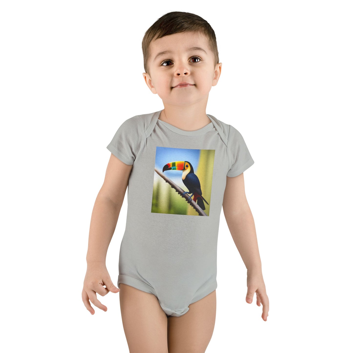 Baby Short Sleeve Onesie® (Toucan)