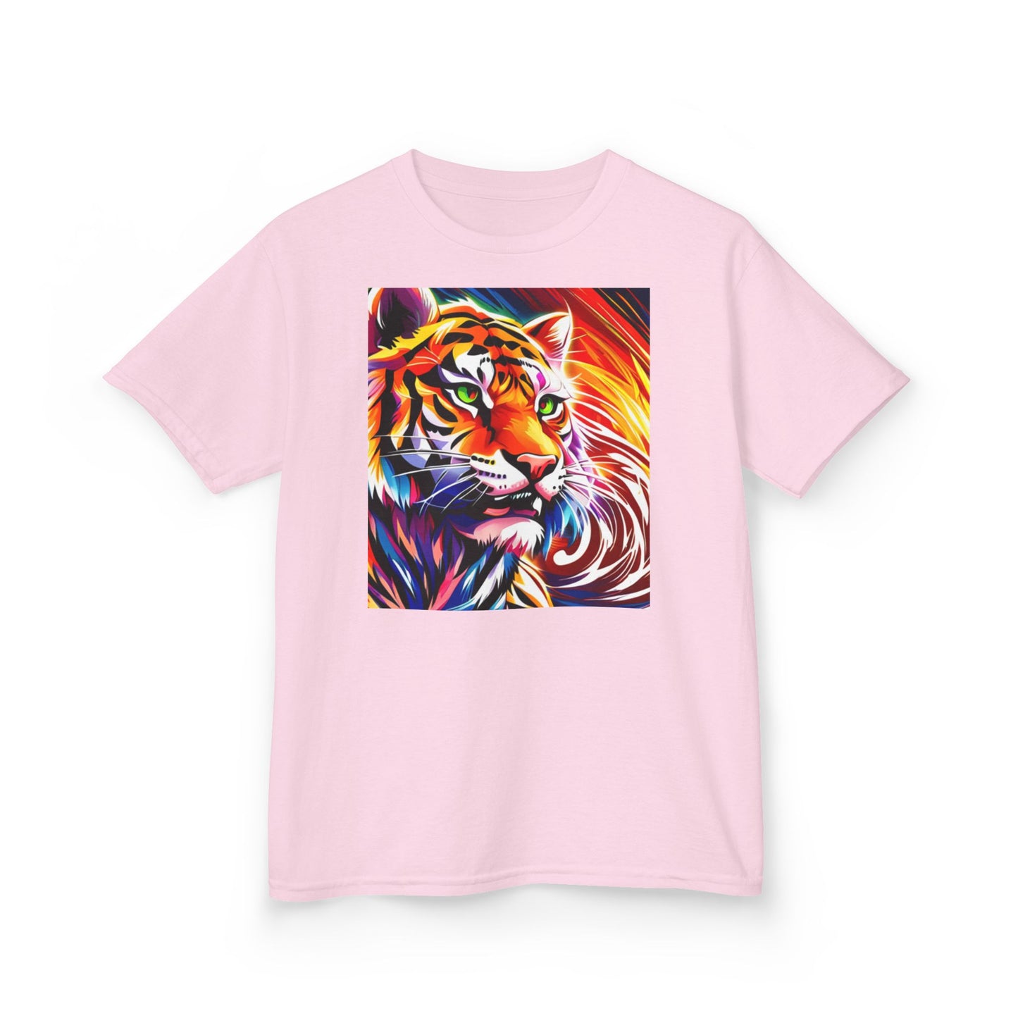 Kids Heavy Cotton™ Tee (Tiger Colorful)