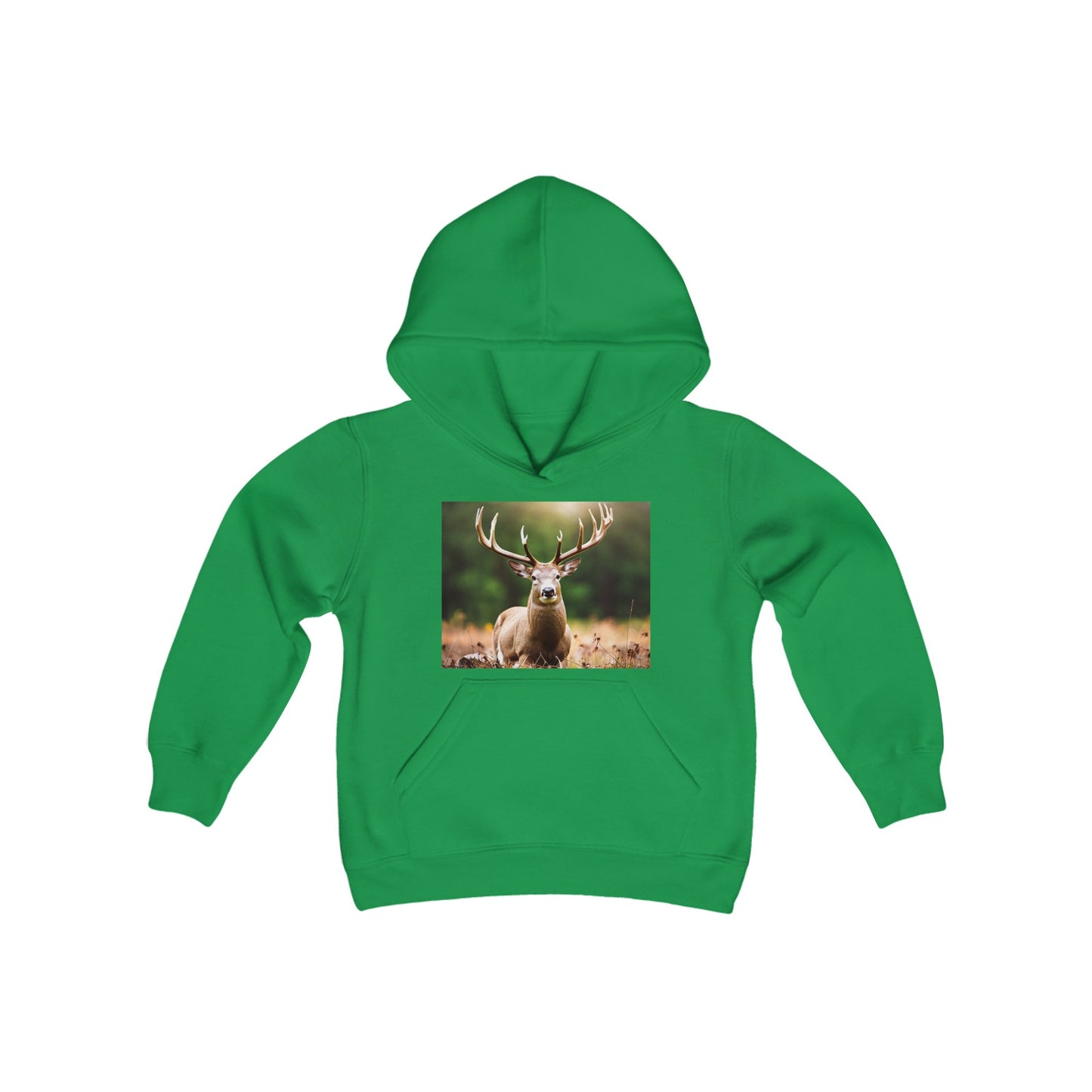 Youth Heavy Blend Hooded Sweatshirt (Deer)