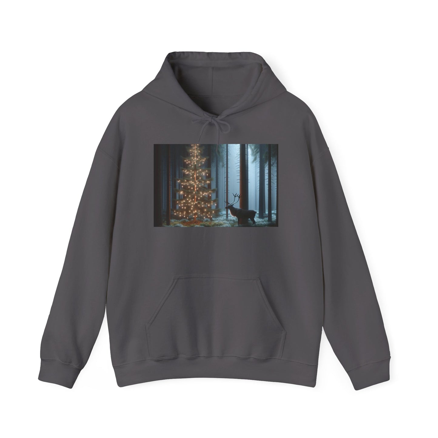 Unisex Heavy Blend™ Hooded Sweatshirt (Tree/Deer)