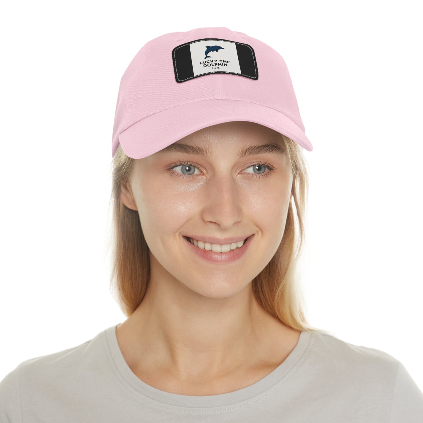 Lucky the Dolphin LLC Signature Logo Hat – Classic Comfort, Bold Style