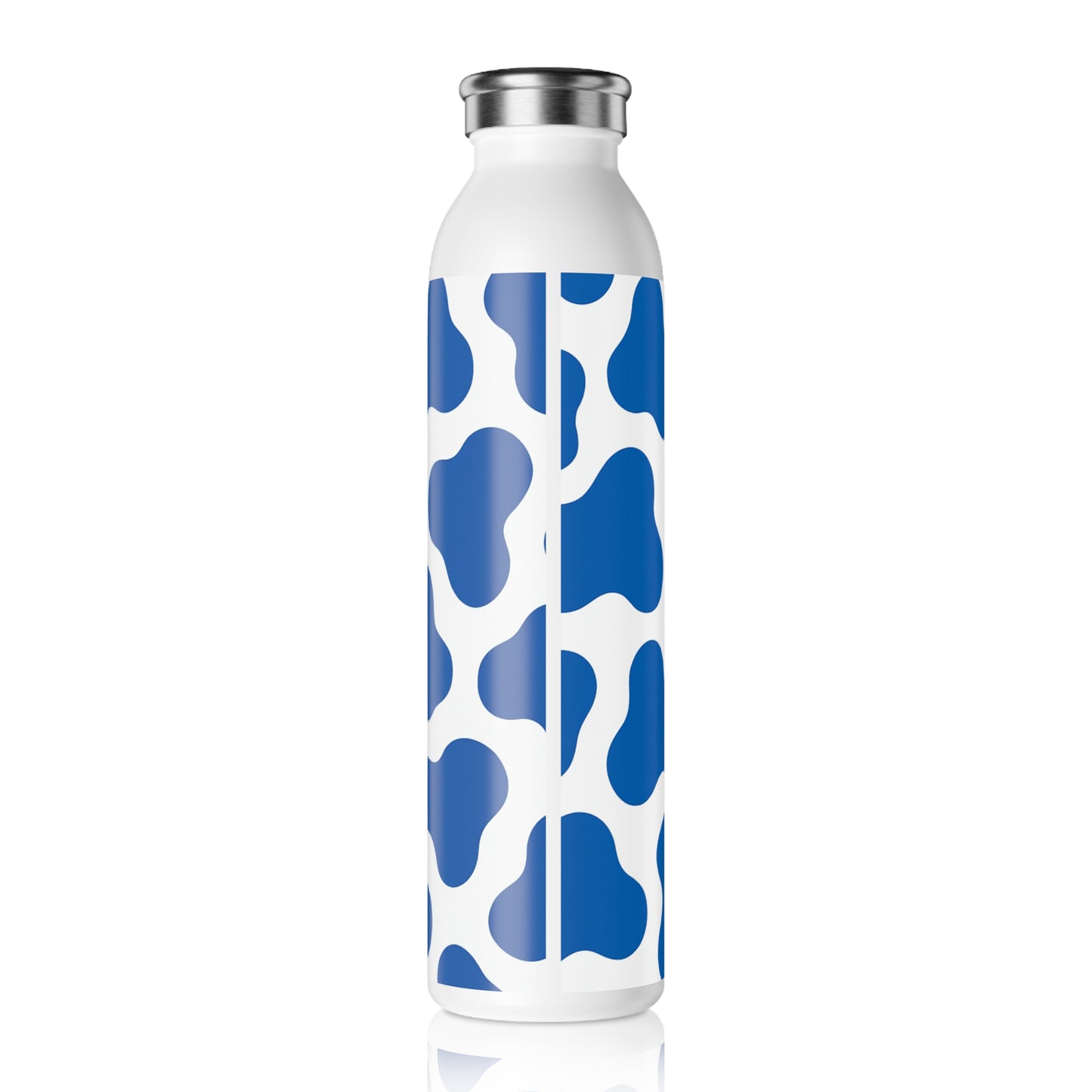 Blue Cowprint  steel Bottle 🐄