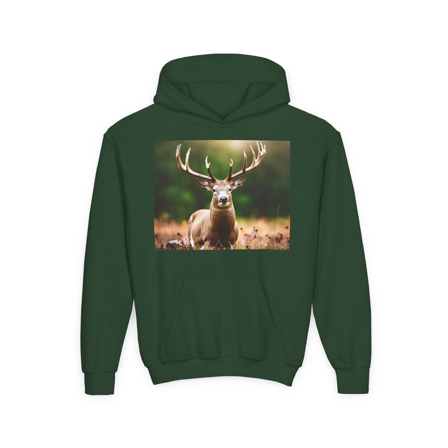 Youth Heavy Blend Hooded Sweatshirt (Deer)