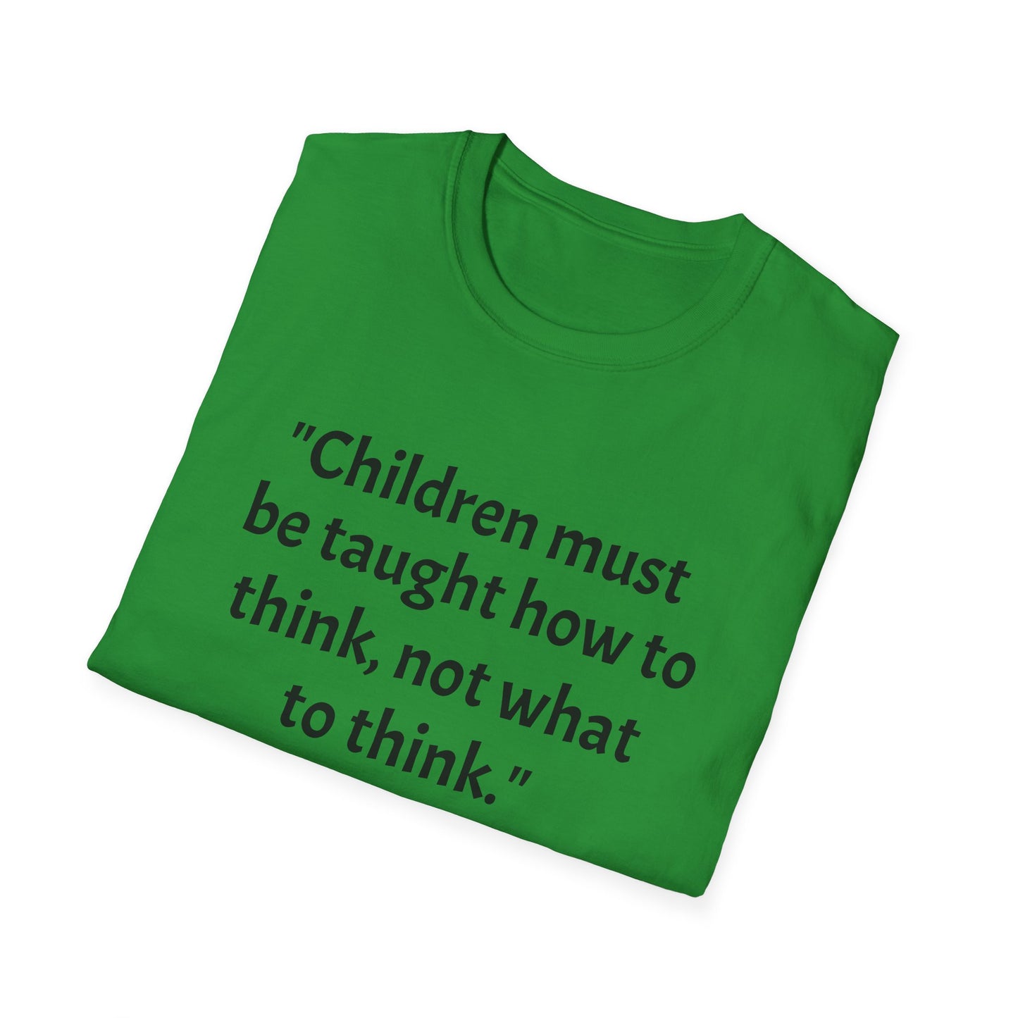 Unisex Softstyle T-Shirt (How to think)