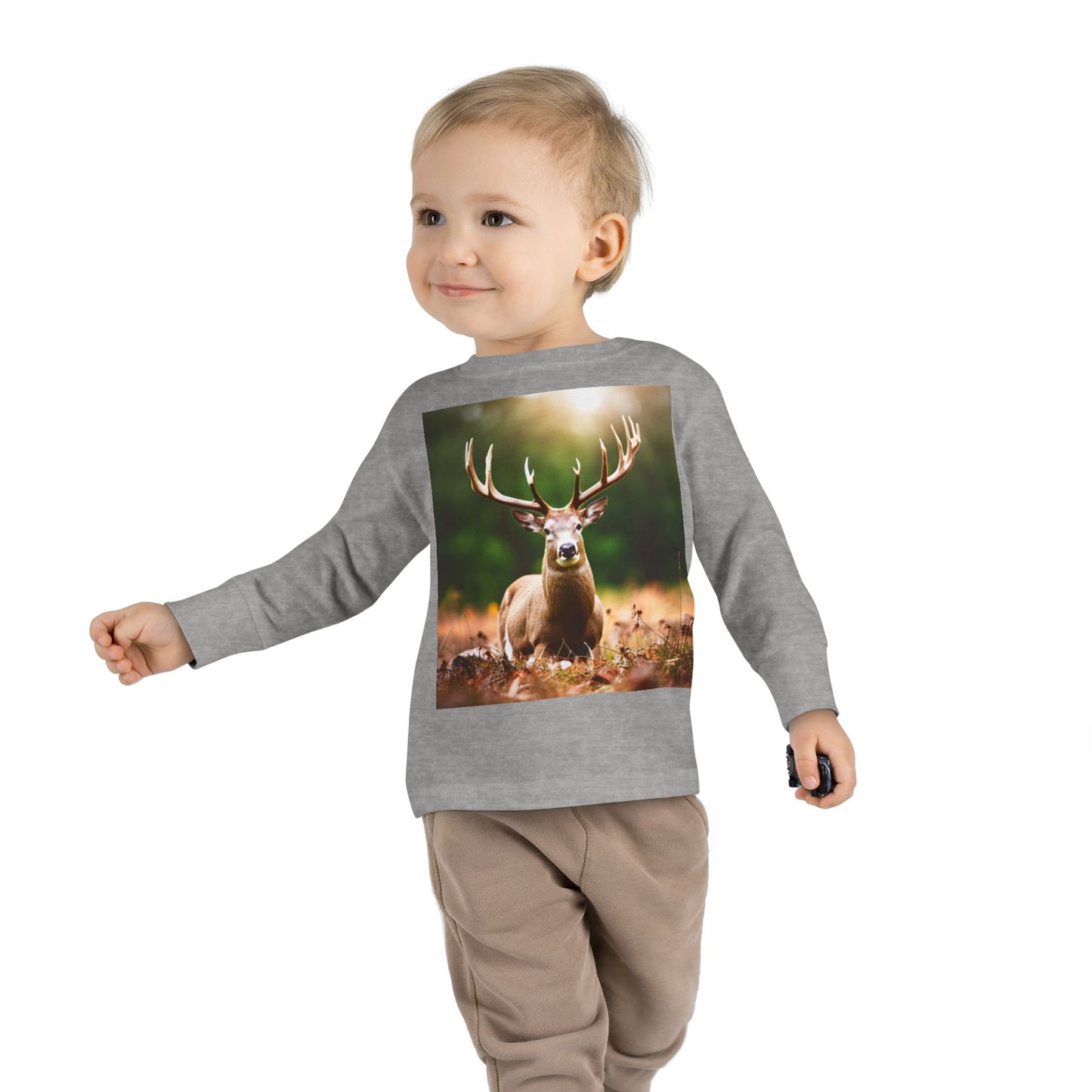 Toddler Long Sleeve Tee (Deer)