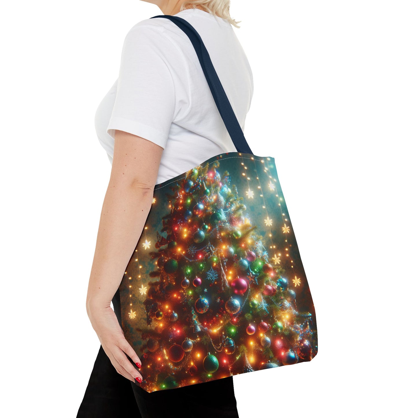 Tote Bag (AOP) (Tree w/Lights)