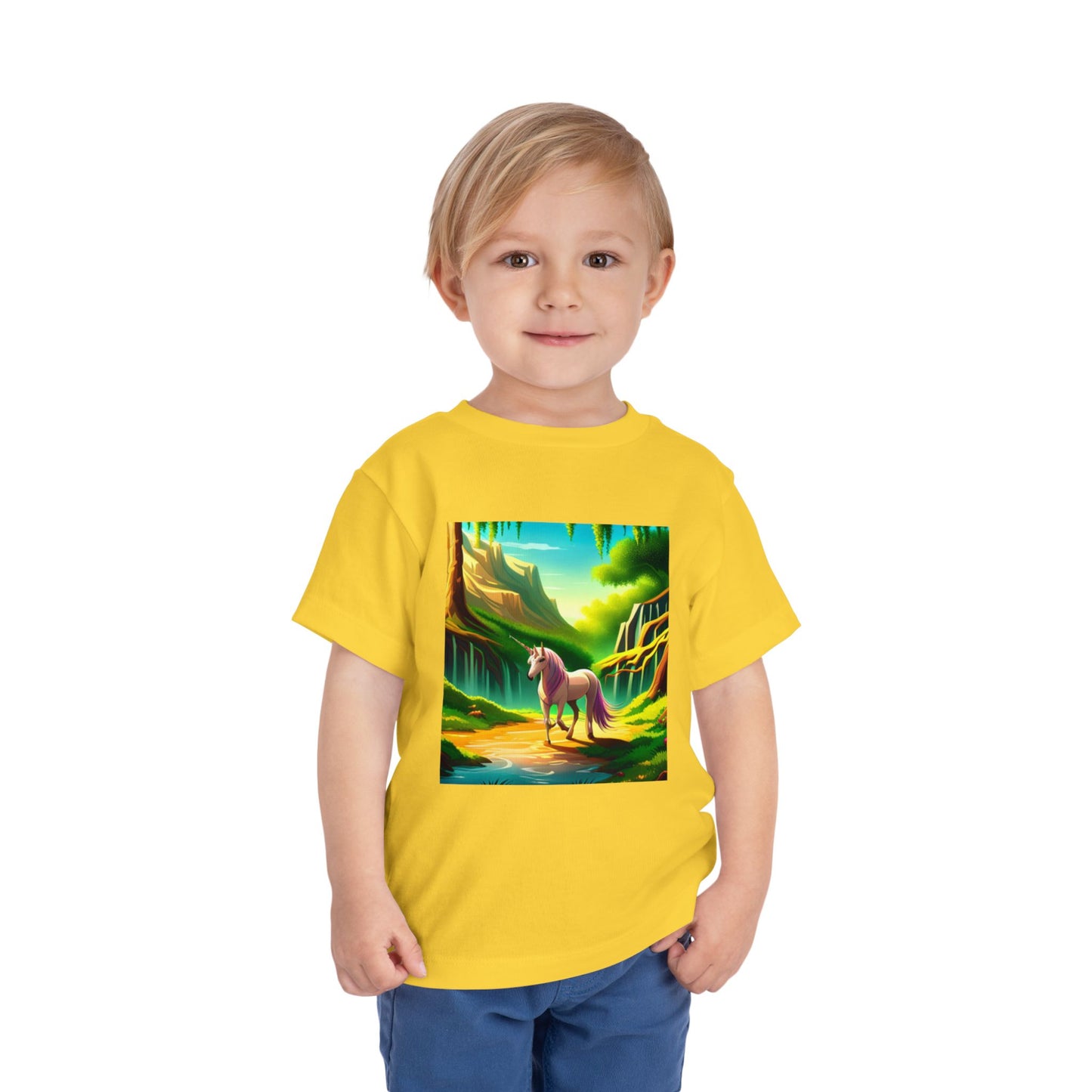 Toddler Short Sleeve Tee (Unicorn)