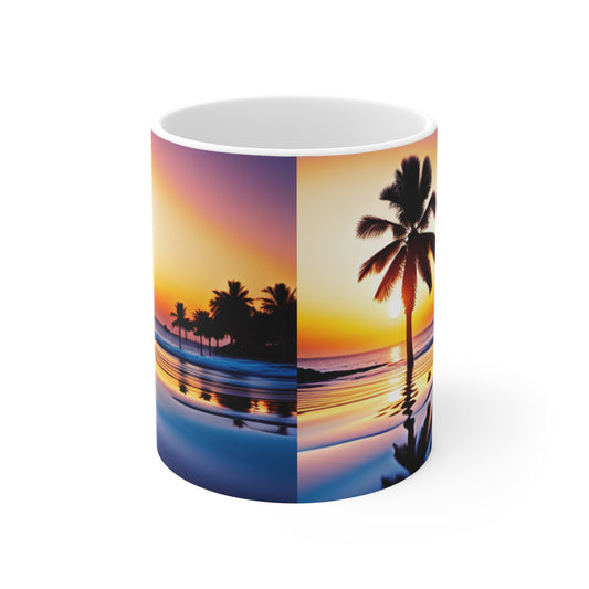 Mug 11oz (Palm Tree)
