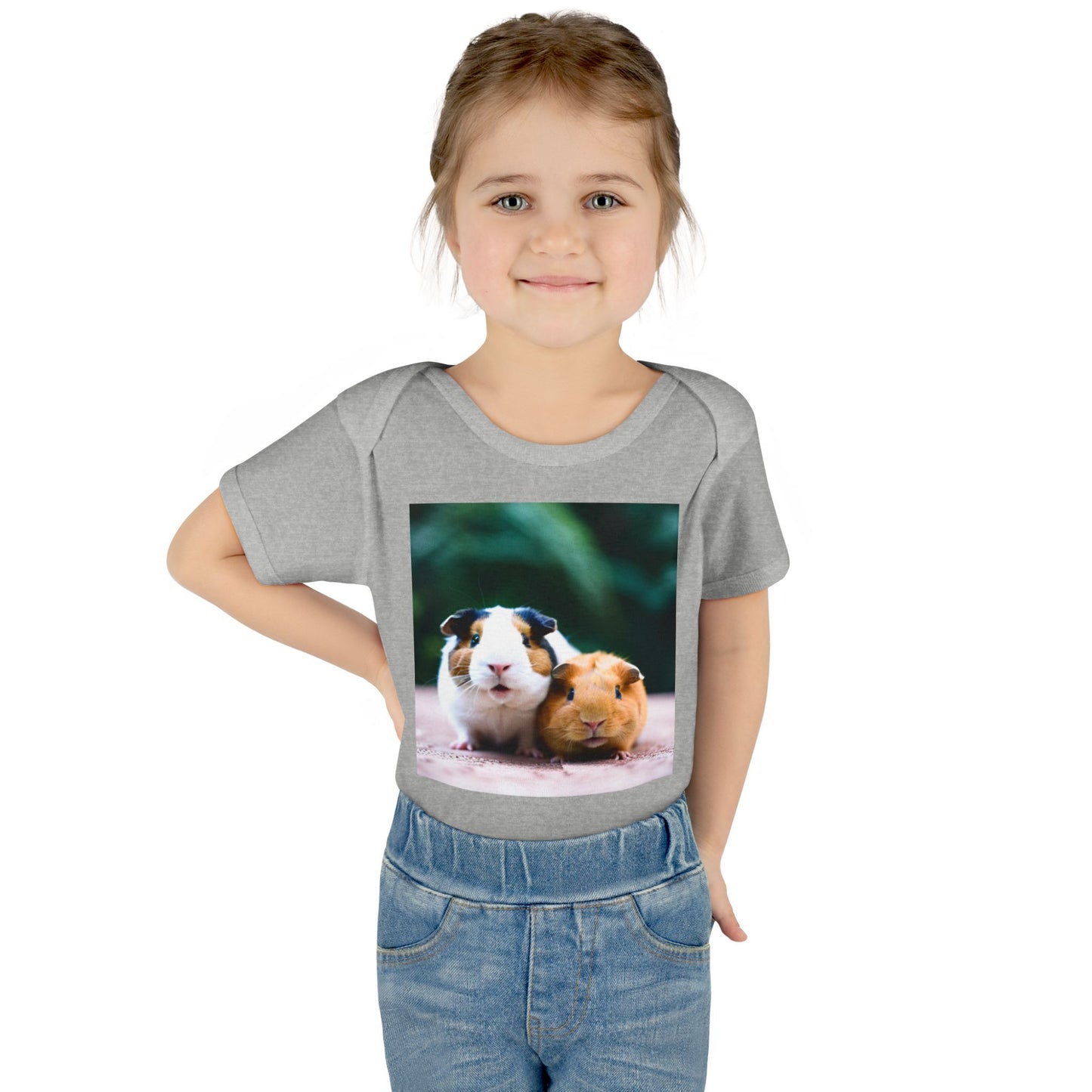 Infant Baby Rib Bodysuit (Guinea Pigs)