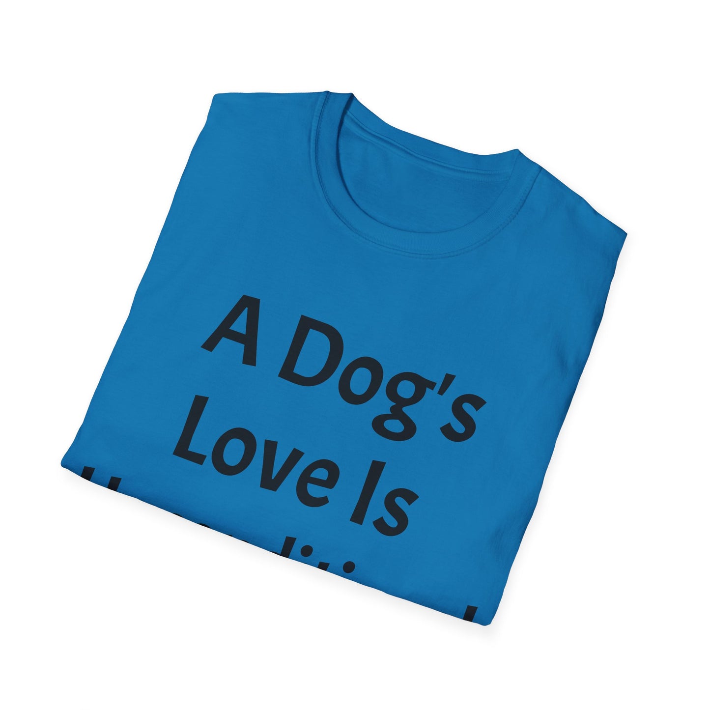 Unisex Softstyle T-Shirt (Dog's Love)