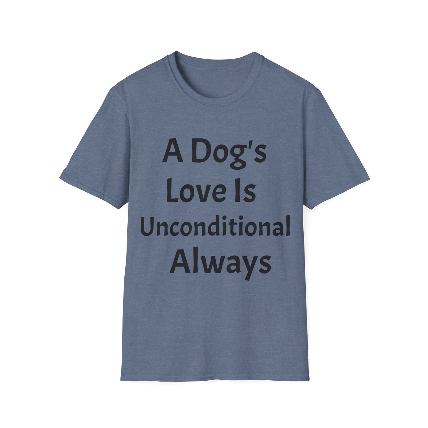 Unisex Softstyle T-Shirt (Dog's Love)