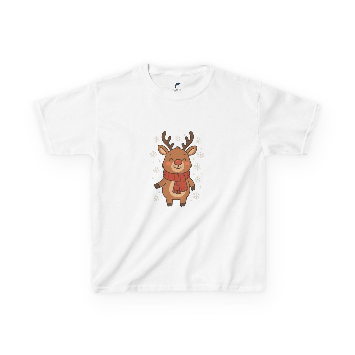 Festive Reindeer Kids Tee