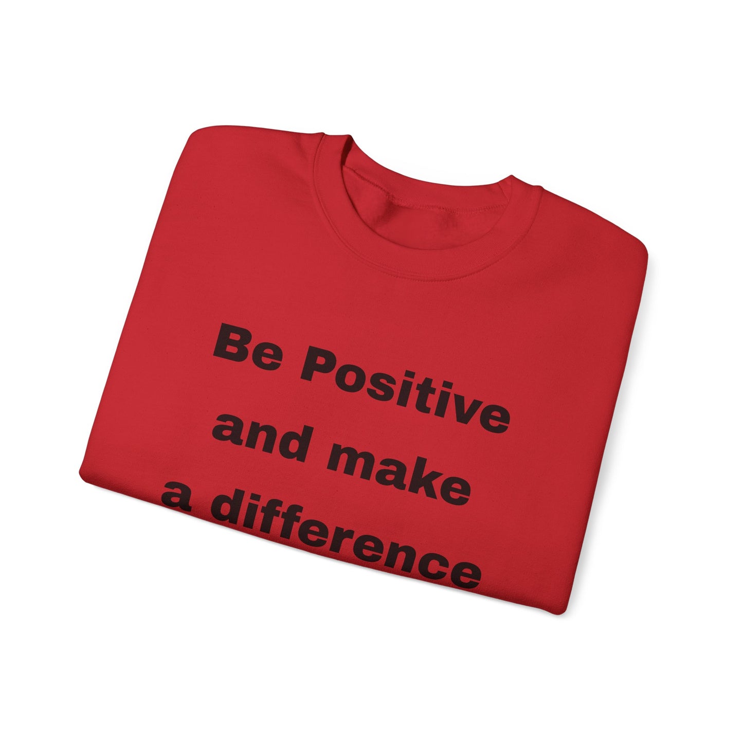 Unisex Heavy Blend™ Crewneck Sweatshirt (Be Positive)