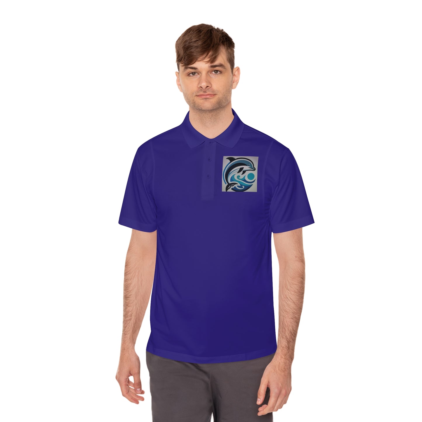 Men's Sport Polo Shirt (Dolphin)