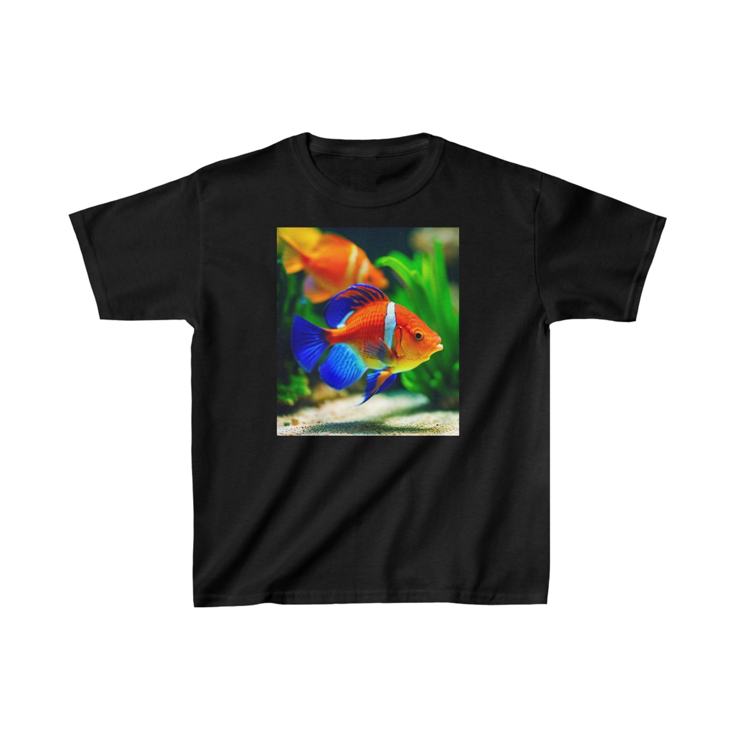 Kids Heavy Cotton™ Tee (Orange Fish)