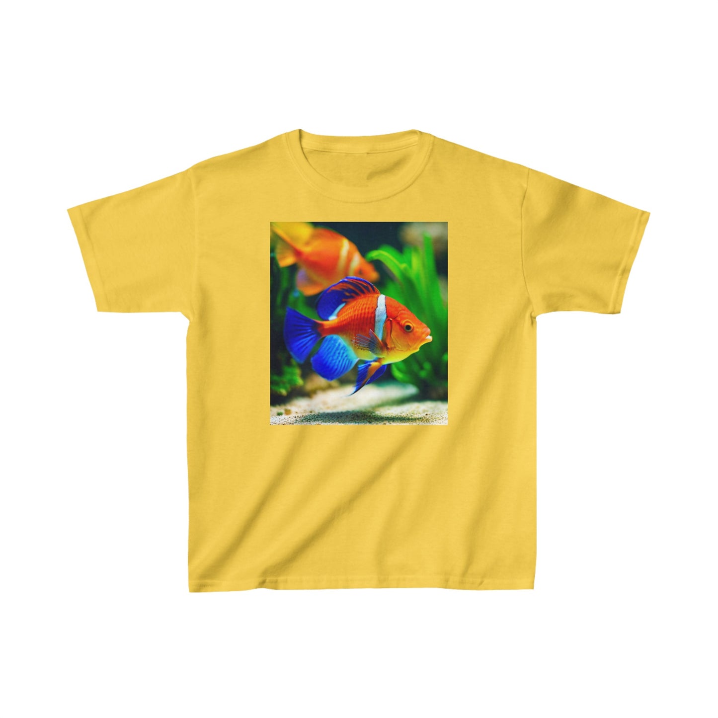 Kids Heavy Cotton™ Tee (Orange Fish)