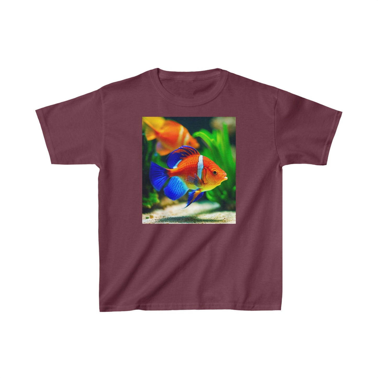 Kids Heavy Cotton™ Tee (Orange Fish)
