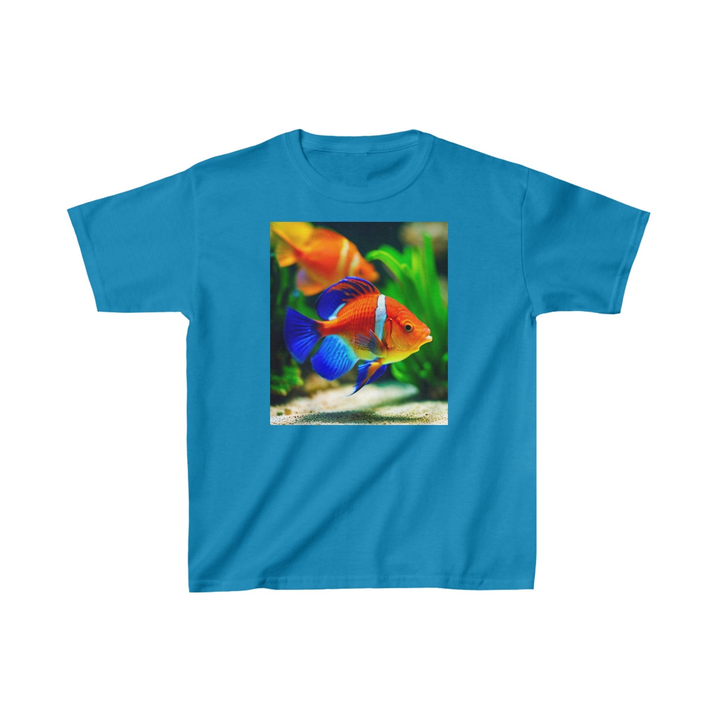 Kids Heavy Cotton™ Tee (Orange Fish)