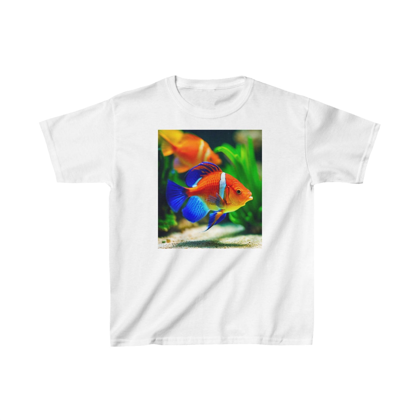 Kids Heavy Cotton™ Tee (Orange Fish)