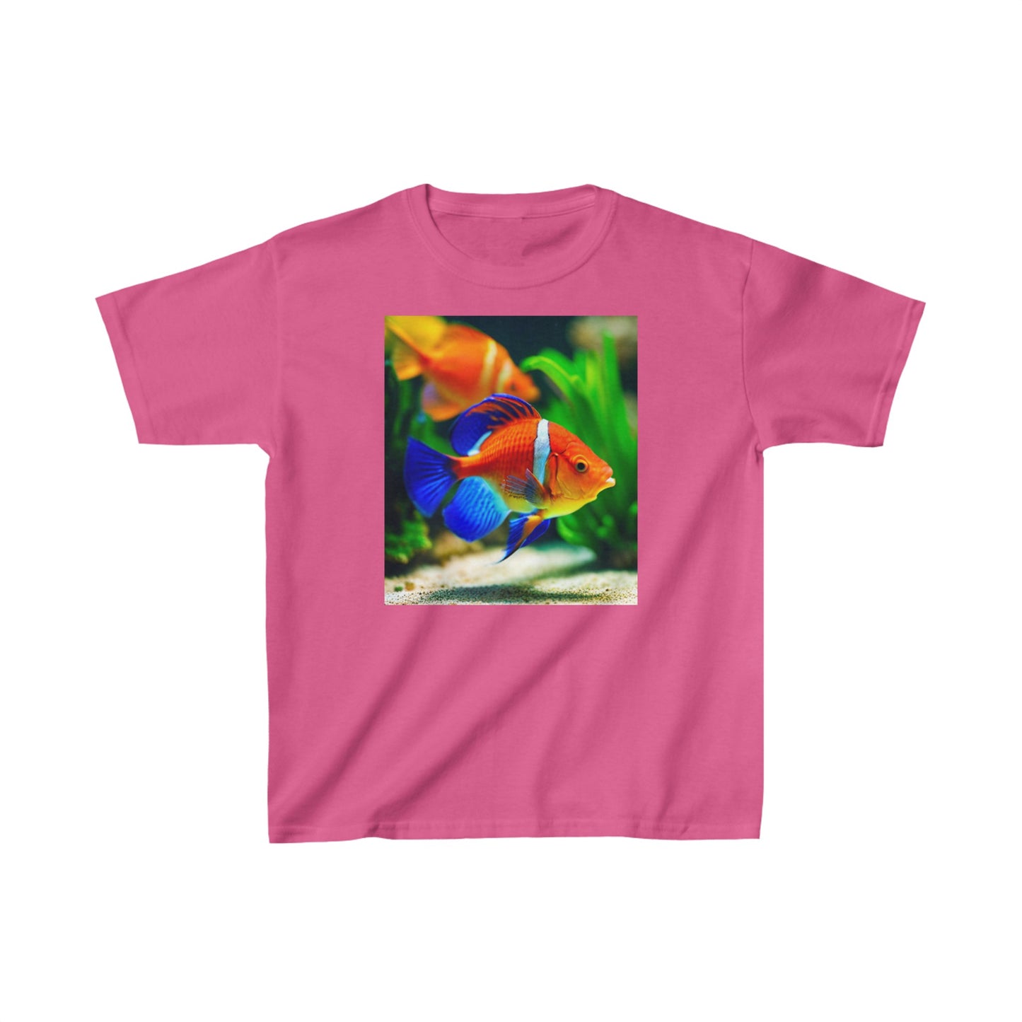 Kids Heavy Cotton™ Tee (Orange Fish)