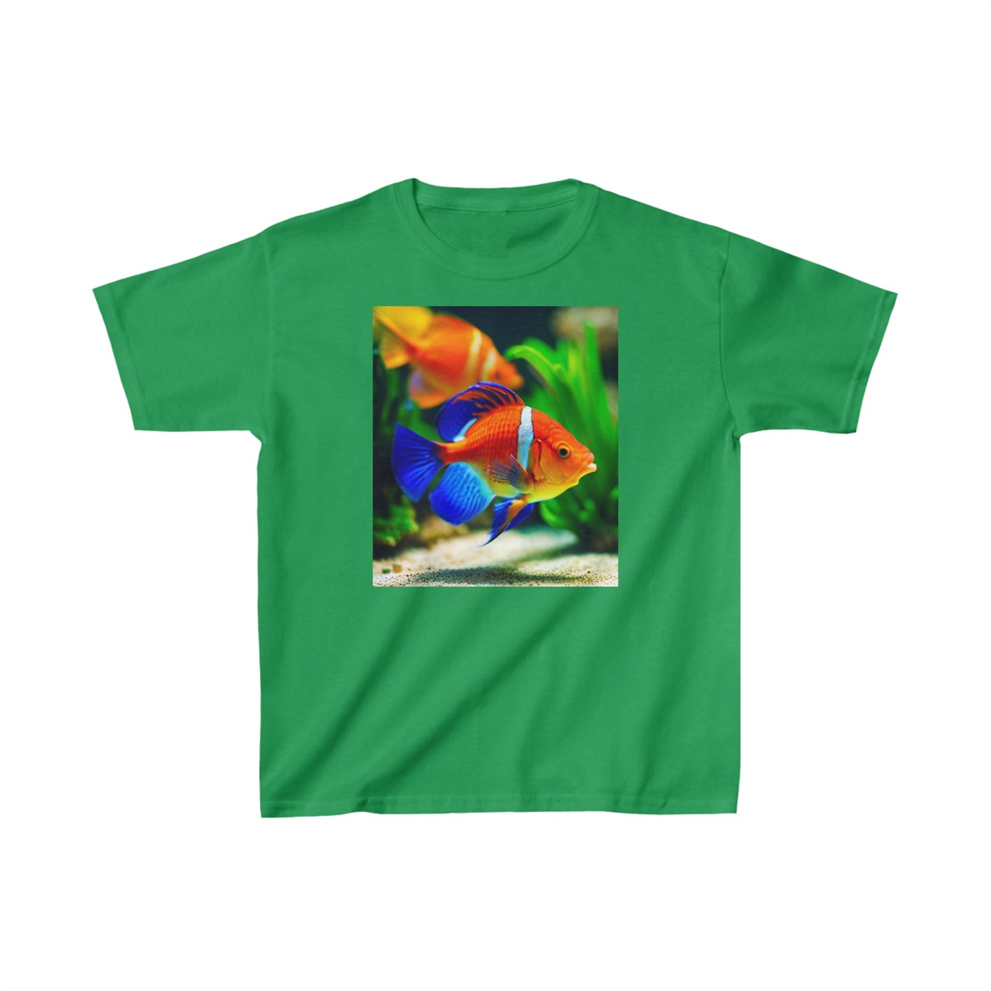 Kids Heavy Cotton™ Tee (Orange Fish)