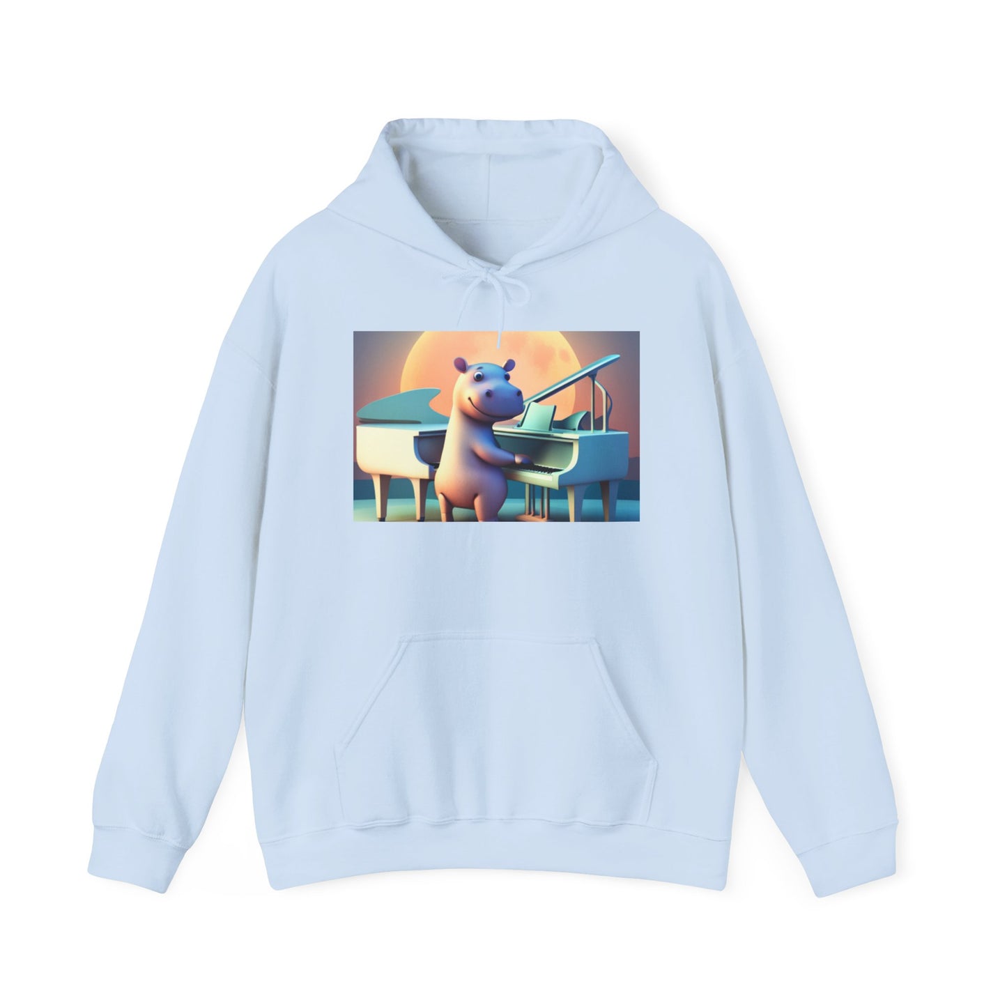 Unisex Heavy Blend™ Hooded Sweatshirt (Hippo)